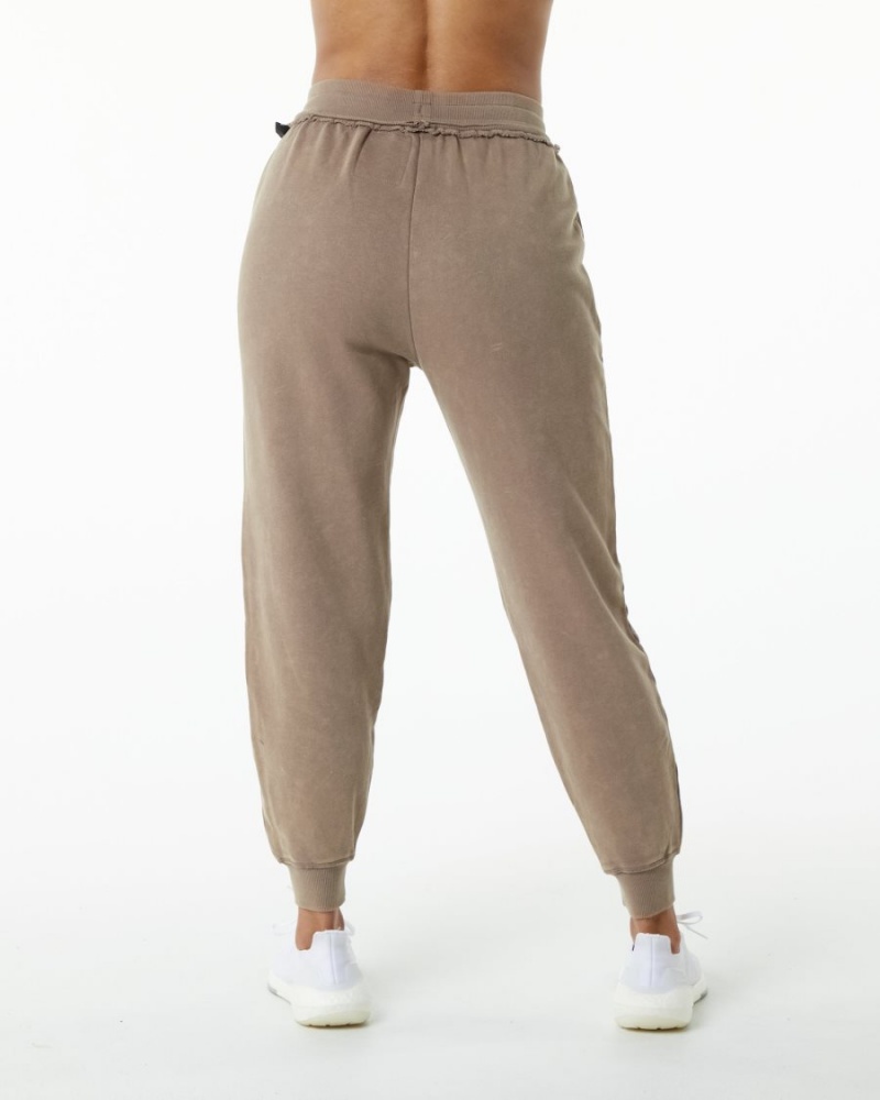 Pantalon Jogging Alphalete Very Terry Jogger Smokey Quartz Femme | JXP-12962007