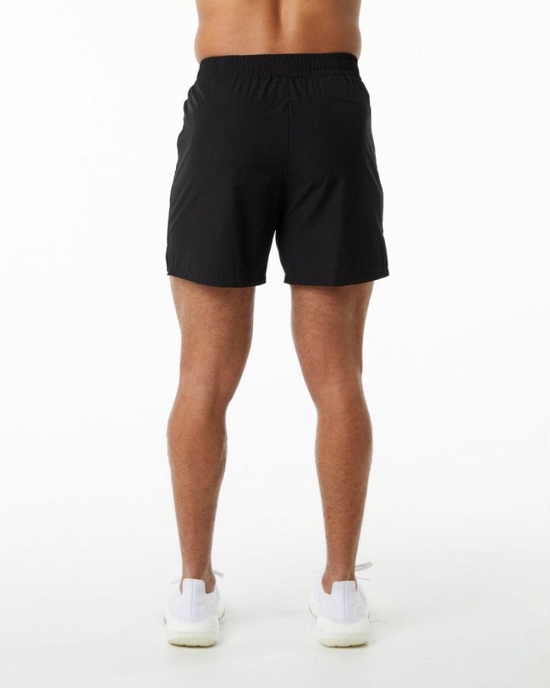 Short Alphalete Core Stride Corta 5” Noir Homme | ZSD-01788414