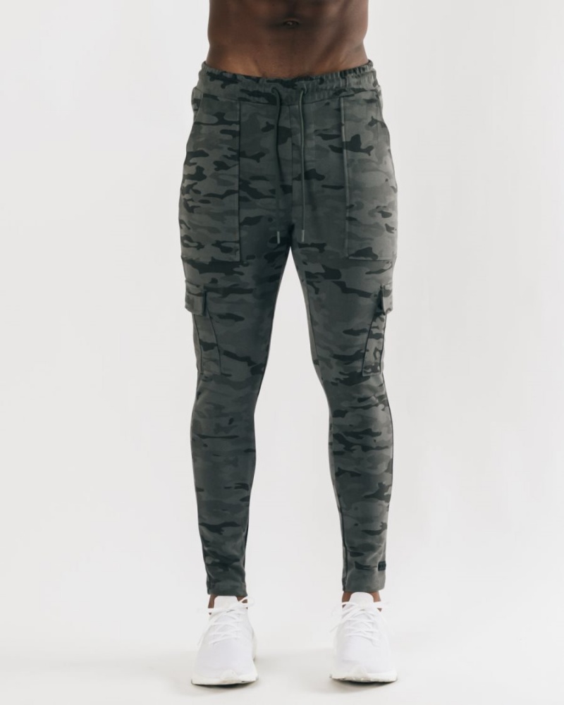 Pantalon Jogging Alphalete Identity Cargo Camouflage Homme | RSR-18848355