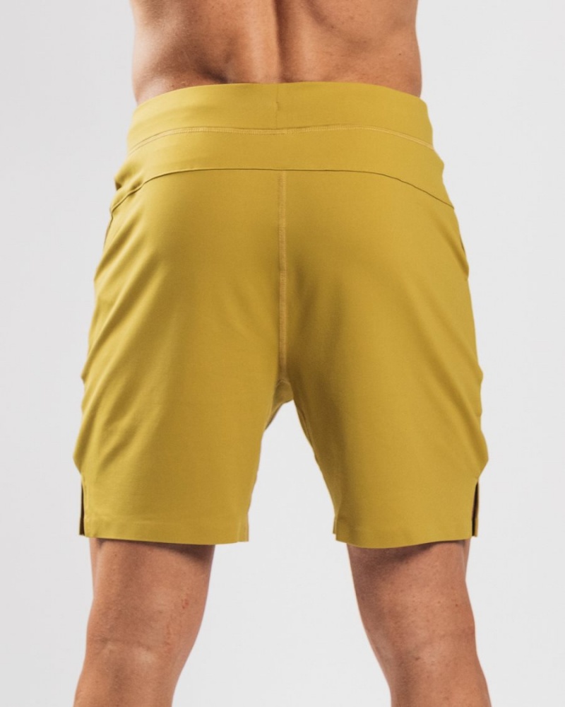 Short Alphalete Trace Corta 8" Moutarde Homme | ZSC-15749493