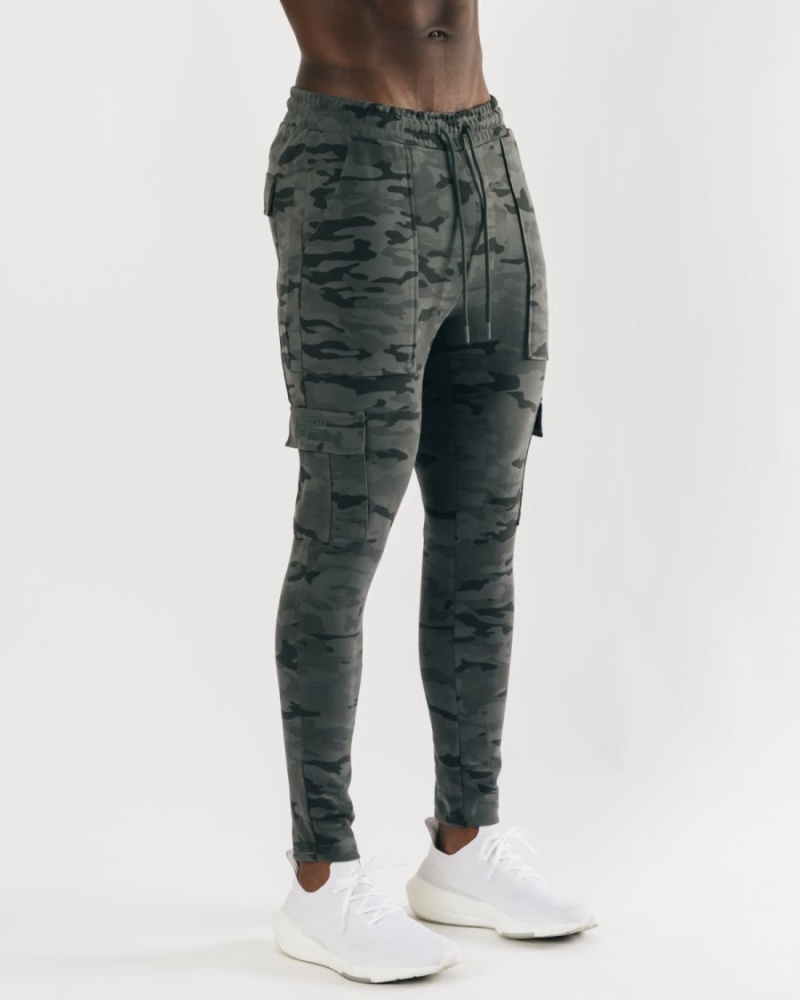 Pantalon Jogging Alphalete Identity Cargo Camouflage Homme | RSR-18848355