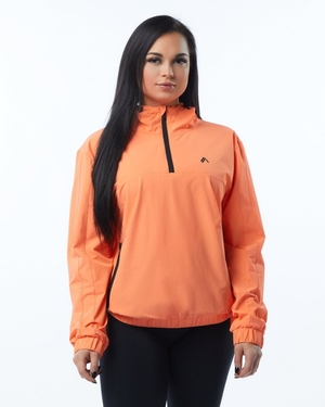 Vestes Alphalete Infinity Tech Jacket Electric Peach Femme | FRR-06143482