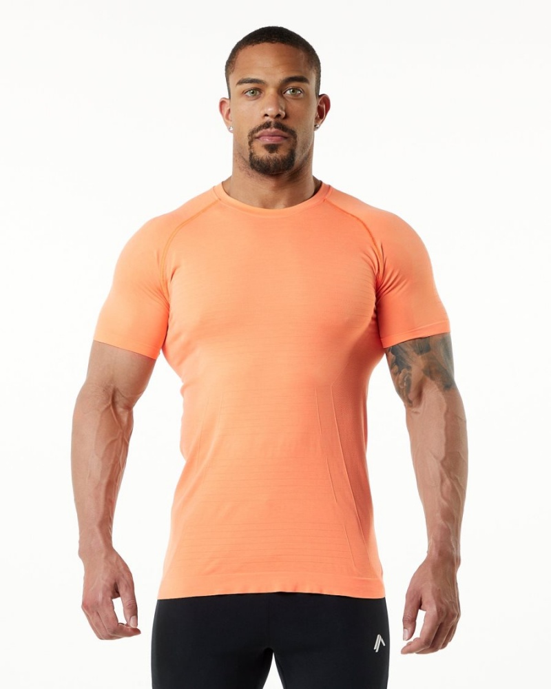 Chemises Alphalete Hero Tee Faded Day Tripper Homme | DBU-22749304