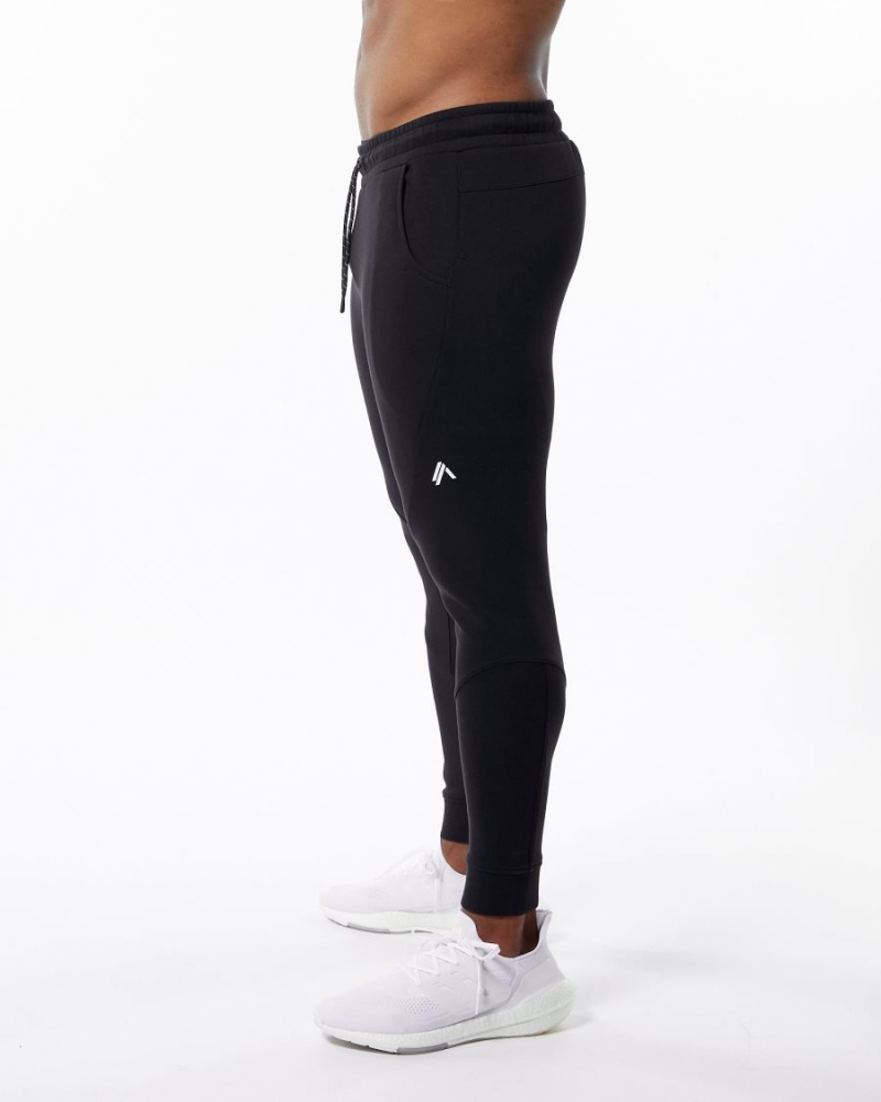 Pantalon Jogging Alphalete ELMTS Cuffed Jogger Noir Homme | YVQ-73337147