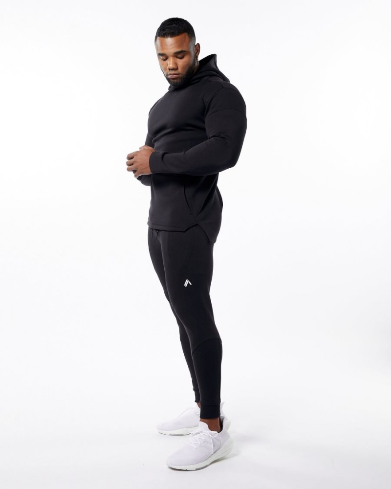 Pantalon Jogging Alphalete ELMTS Cuffed Jogger Noir Homme | YVQ-73337147