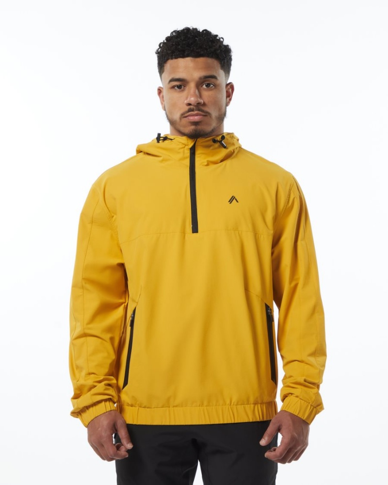 Vestes Alphalete Infinity Tech Jacket Jaune Homme | VMD-87482810