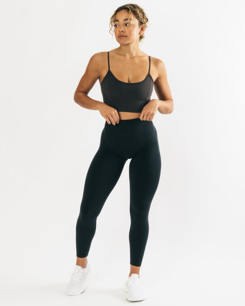 Debardeur Alphalete Ultrasoft Allure Tank Charcoal Femme | VAG-32653362