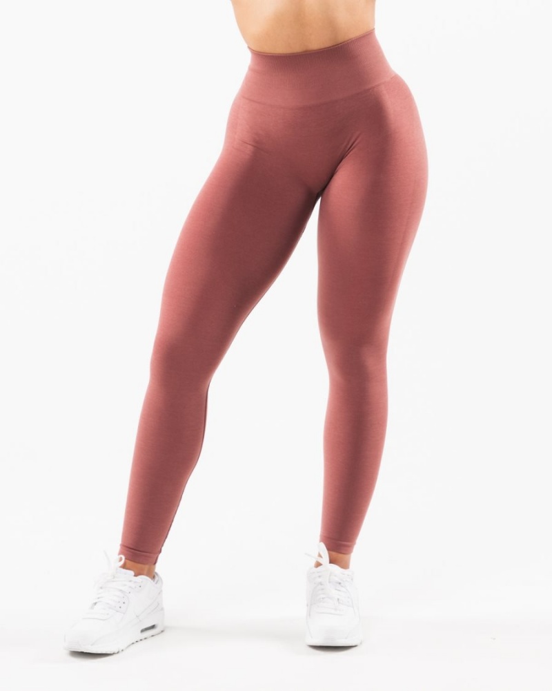 Leggings Alphalete Amplify Legging Rose Femme | KYI-65360690