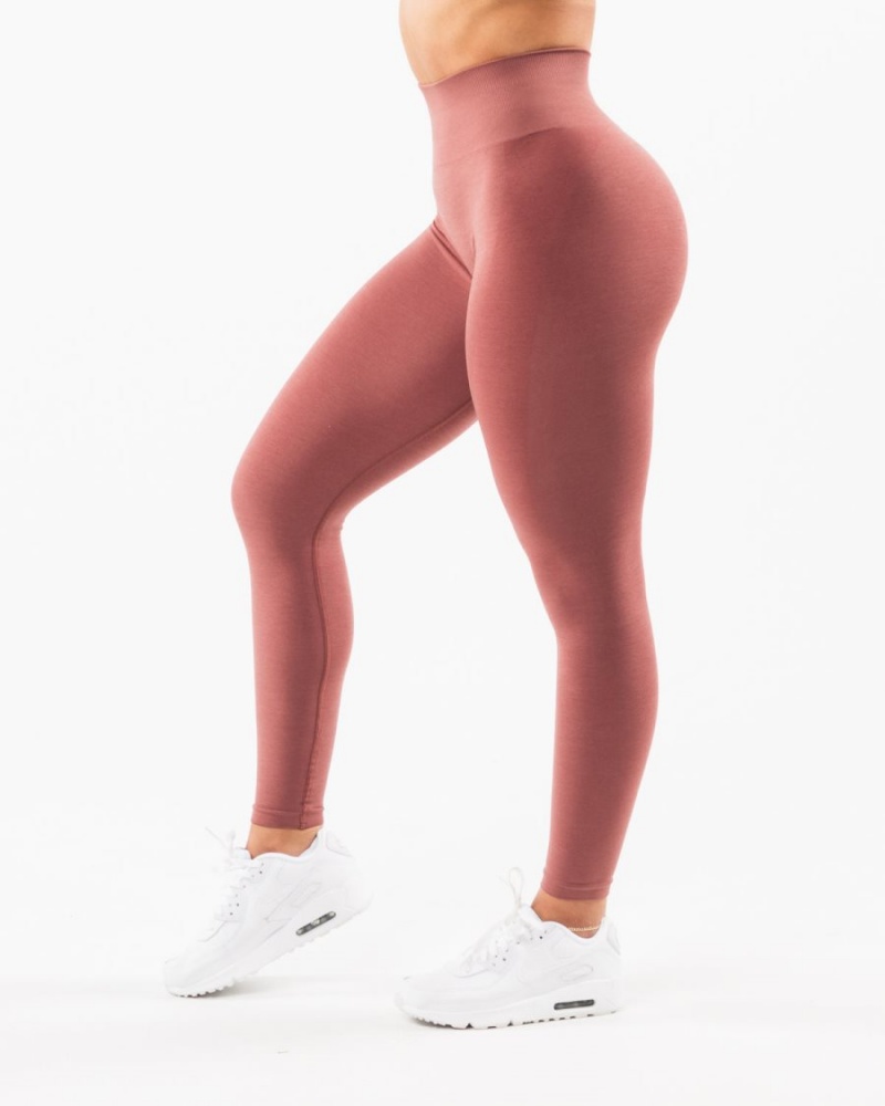 Leggings Alphalete Amplify Legging Rose Femme | KYI-65360690