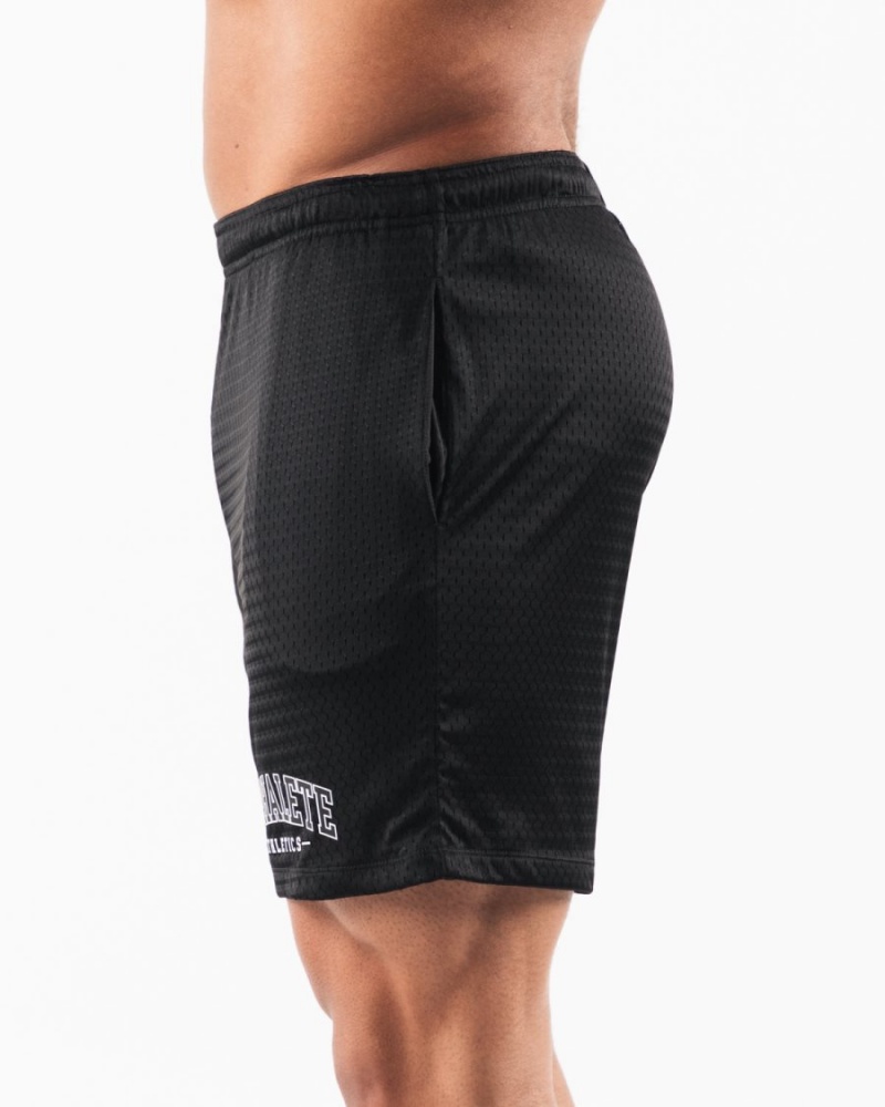 Short Alphalete AA Mesh Corta 6” Noir Homme | UYI-07112434