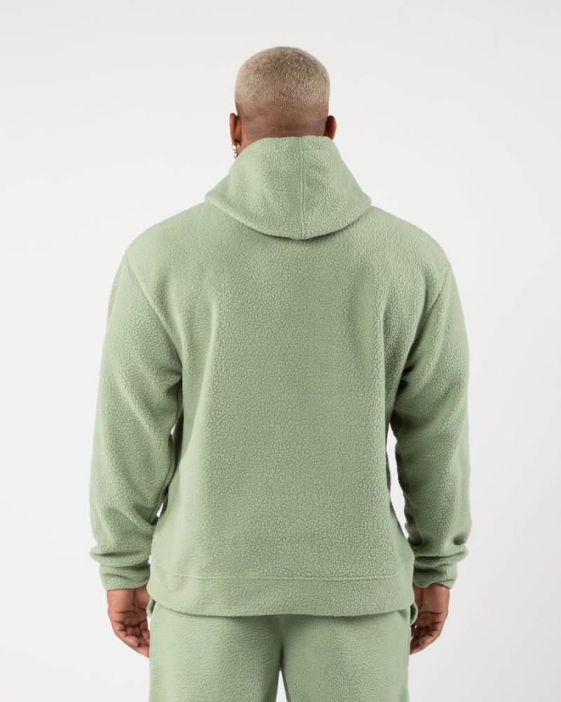 Sweat a Capuche Alphalete King Hoodie Sage Homme | IVX-04978260