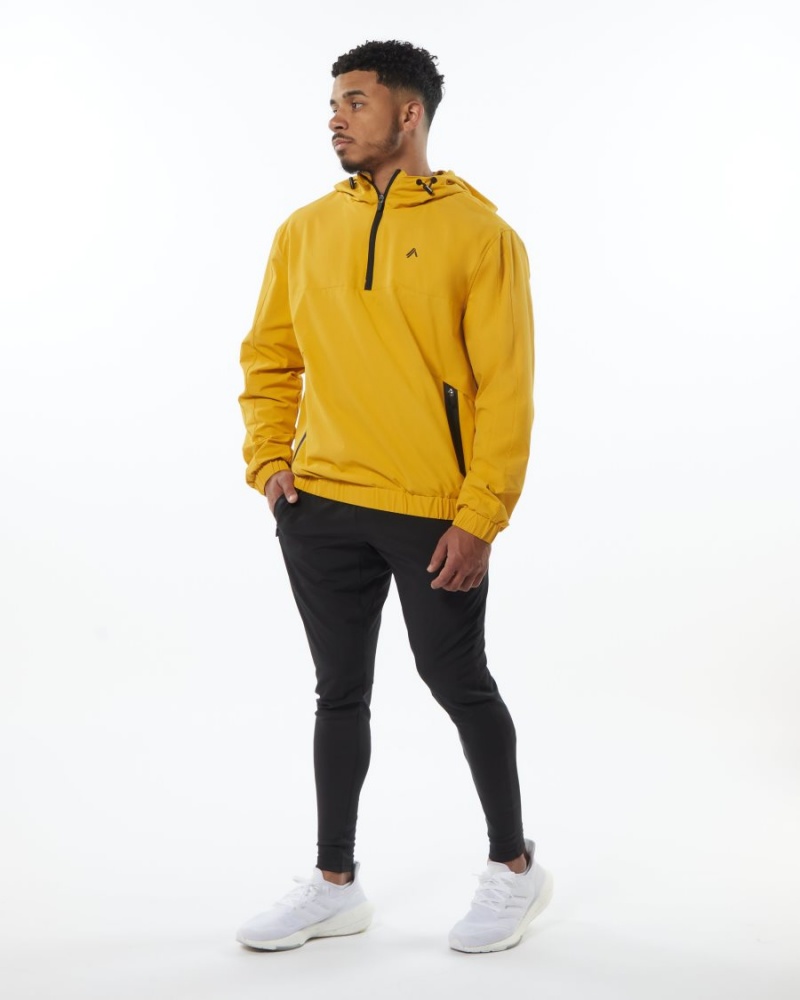 Vestes Alphalete Infinity Tech Jacket Jaune Homme | VMD-87482810