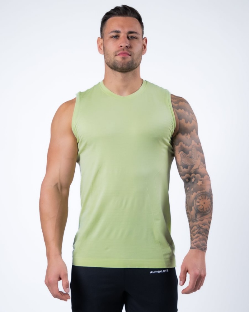 Debardeur Alphalete Hero Tank Frozen Spring Homme | VPP-93905599