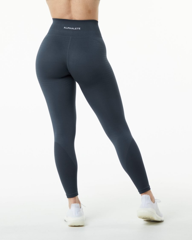 Leggings Alphalete Ozone Legging Carbon Femme | CFK-30680007