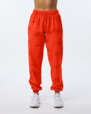 Pantalon Jogging Alphalete HCTS Jogger Strawberry Femme | KUQ-53301010