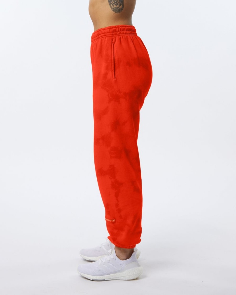 Pantalon Jogging Alphalete HCTS Jogger Strawberry Femme | KUQ-53301010