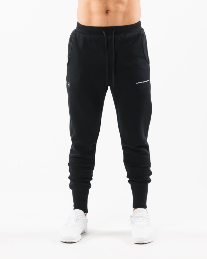 Pantalon Jogging Alphalete Academy Club Jogger Noir Homme | XZI-12721554