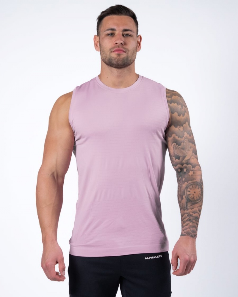 Debardeur Alphalete Hero Tank Bloom Homme | BBK-98415143