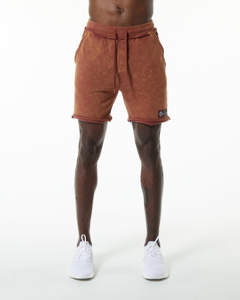 Short Alphalete Very Terry Corta Bloodstone Homme | BXC-62546156