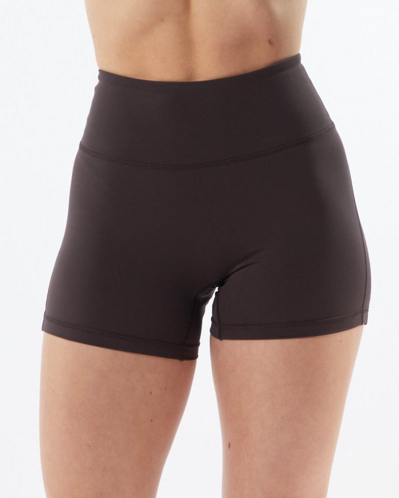 Short Alphalete Pulse Surge Corta 4" Grise Femme | IDF-26209288