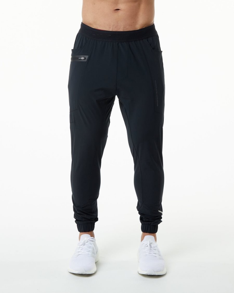 Pantalon Jogging Alphalete Studio Pant Noir Homme | HEF-87874030