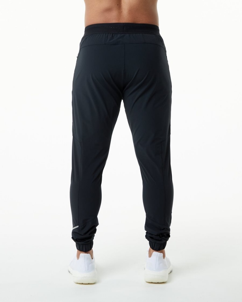 Pantalon Jogging Alphalete Studio Pant Noir Homme | HEF-87874030