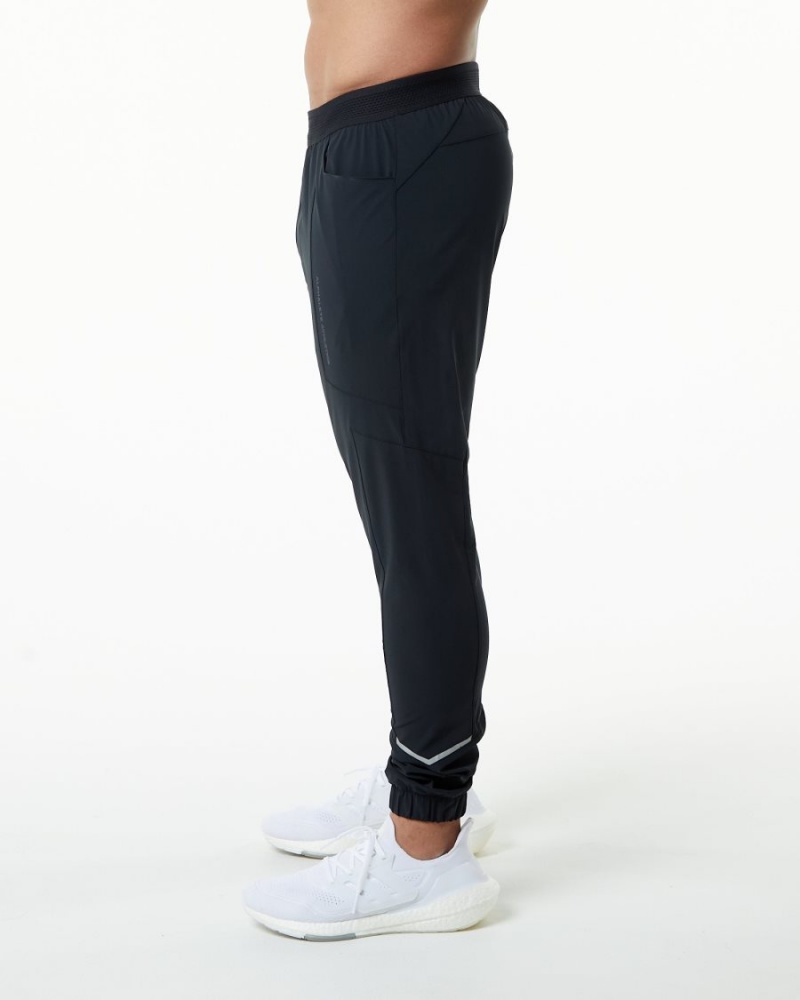 Pantalon Jogging Alphalete Studio Pant Noir Homme | HEF-87874030