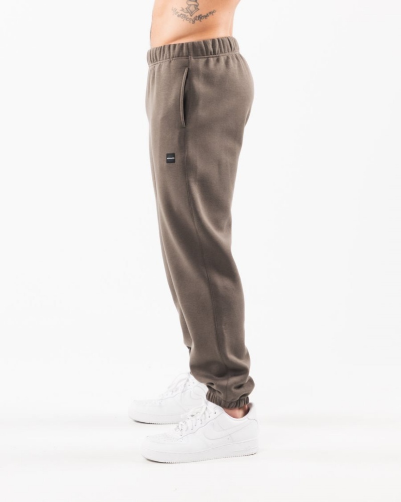 Pantalon Jogging Alphalete Academy Relaxed Jogger Desert Taupe Homme | AHZ-57800774