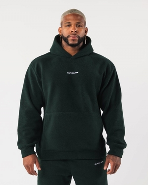 Sweat a Capuche Alphalete King Hoodie Evergreen Homme | FEO-92882294