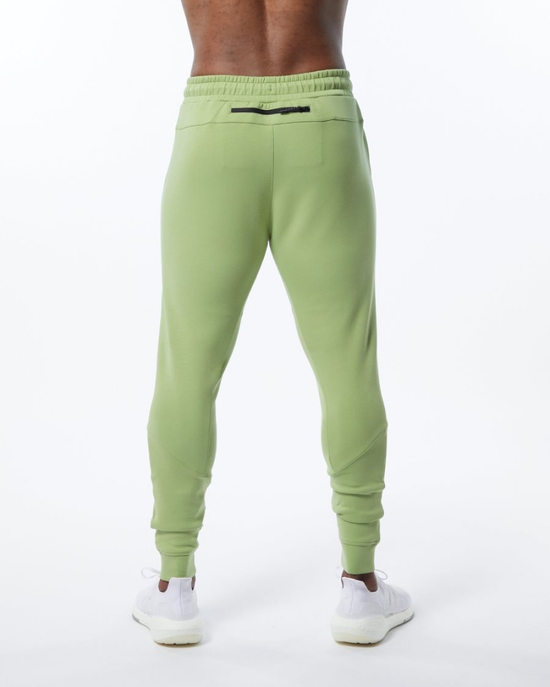 Pantalon Jogging Alphalete ELMTS Cuffed Jogger Vert Clair Homme | DLL-03246164