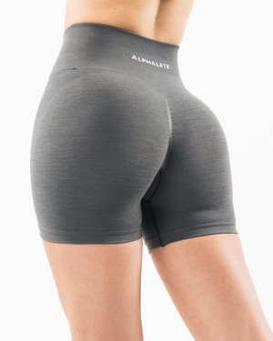 Short Alphalete Amplify Corta 4.5" Smoke Femme | NZP-43952843