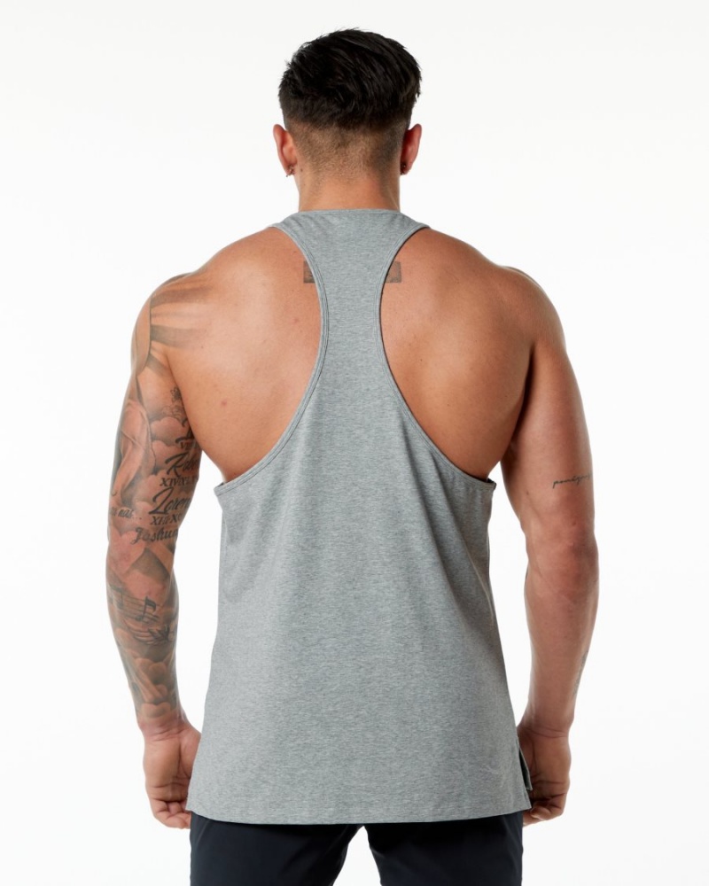 Stringers Alphalete Emblem Stringer Grise Homme | TJO-68266800