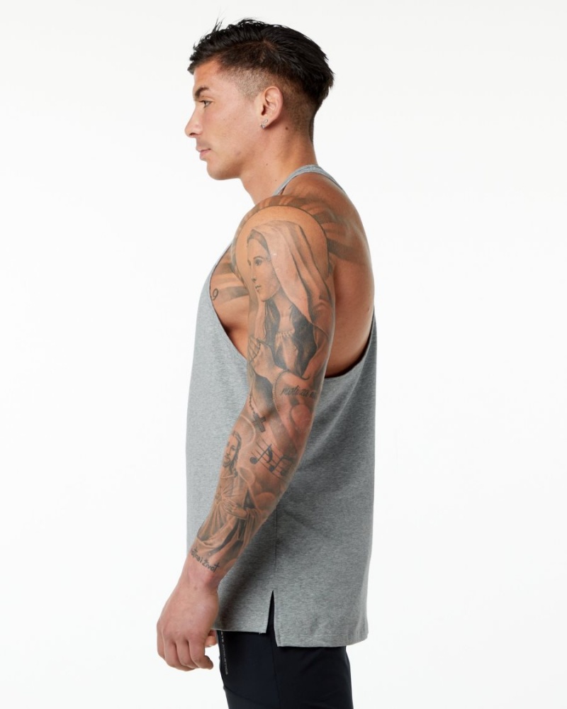 Stringers Alphalete Emblem Stringer Grise Homme | TJO-68266800