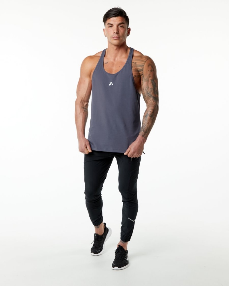 Stringers Alphalete Emblem Stringer Violette Homme | YTN-19521398