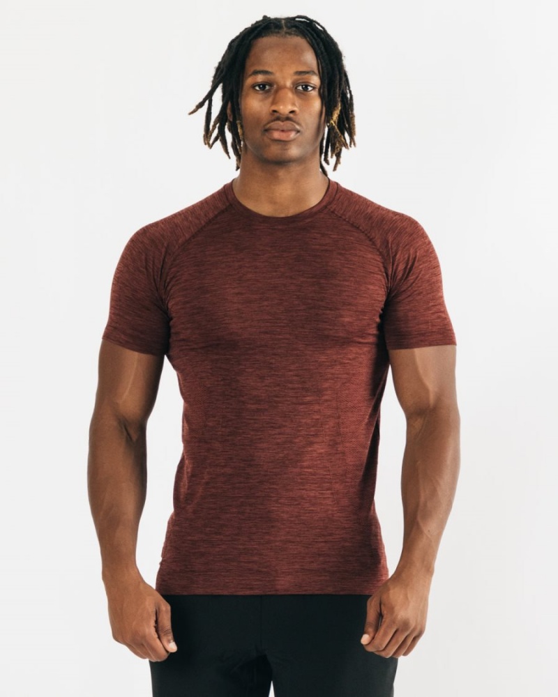 Chemises Alphalete Hero Tee Cuivre Homme | WSJ-21849260