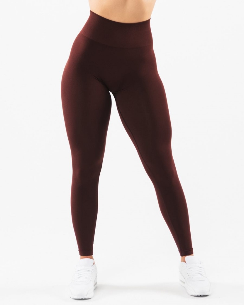 Leggings Alphalete Amplify Legging Sangria Femme | DDR-04727438