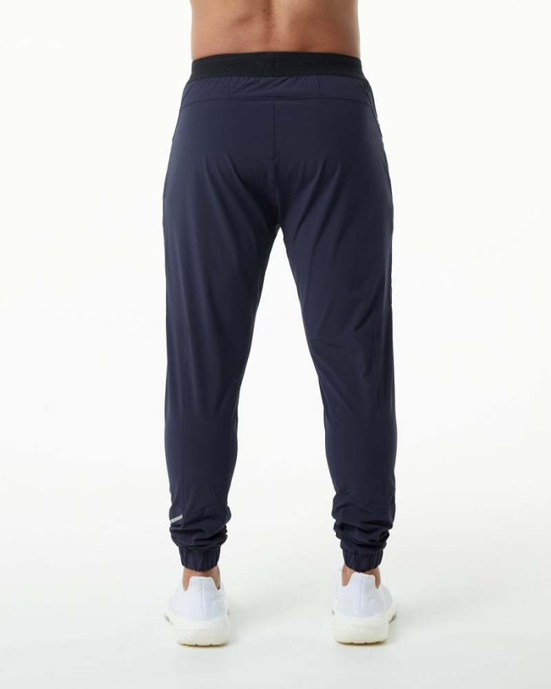 Pantalon Jogging Alphalete Studio Pant Bleu Homme | PFI-91187570