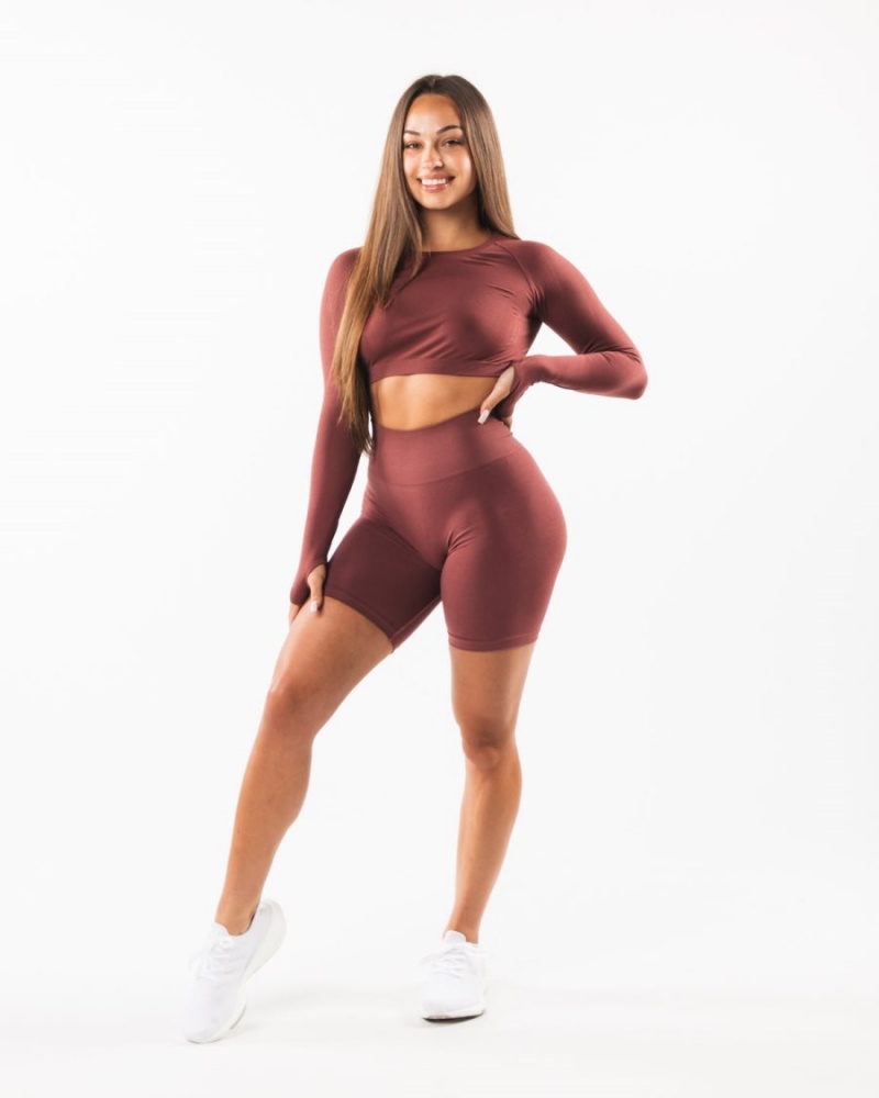 Short Alphalete Amplify Corta 6.5” Autumn Femme | KPO-23441041