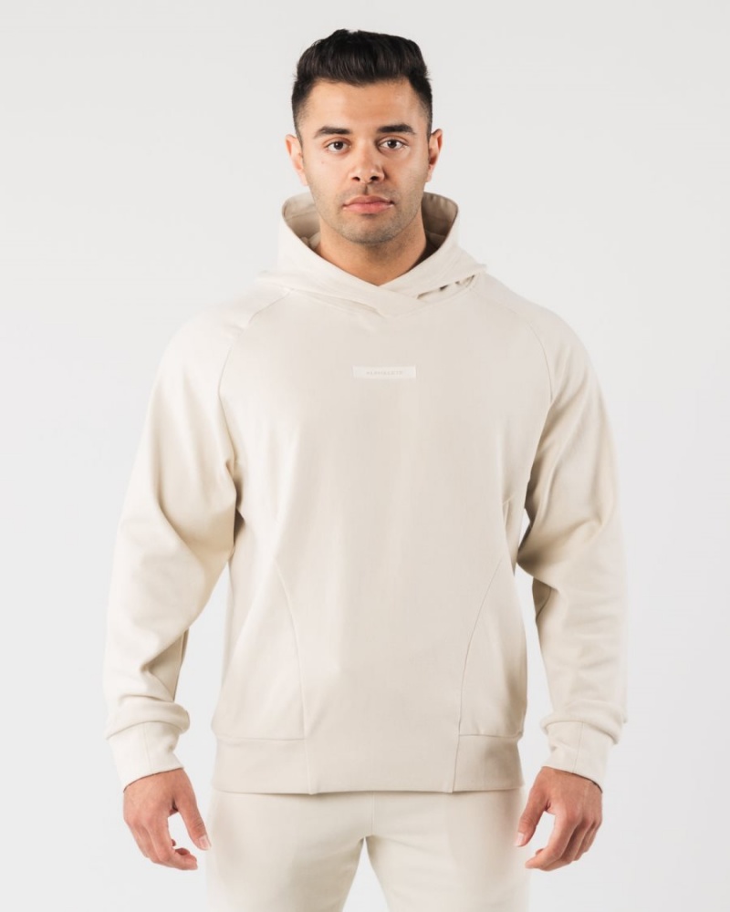 Sweat a Capuche Alphalete Identity Pro Hoodie Sea Shell Homme | QQR-35682012