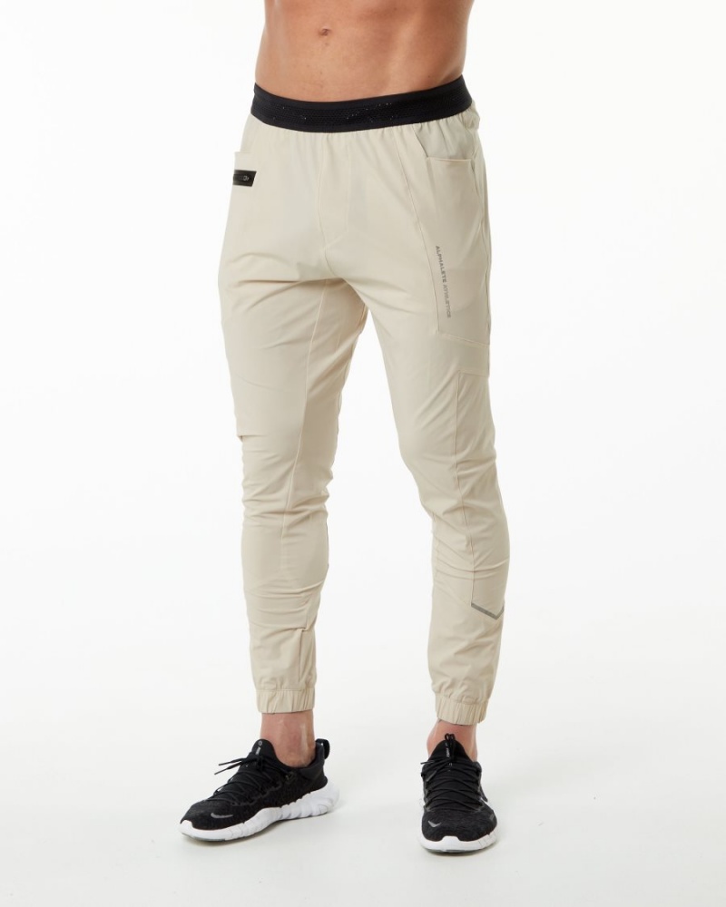 Pantalon Jogging Alphalete Studio Pant Vanilla Homme | MSQ-60329947