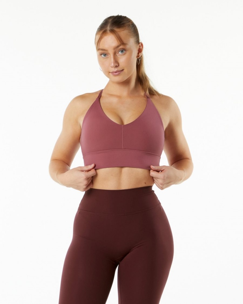 Soutien Gorge Sport Alphalete Alphalux Wonder Bra Wisteria Femme | ISP-57796807