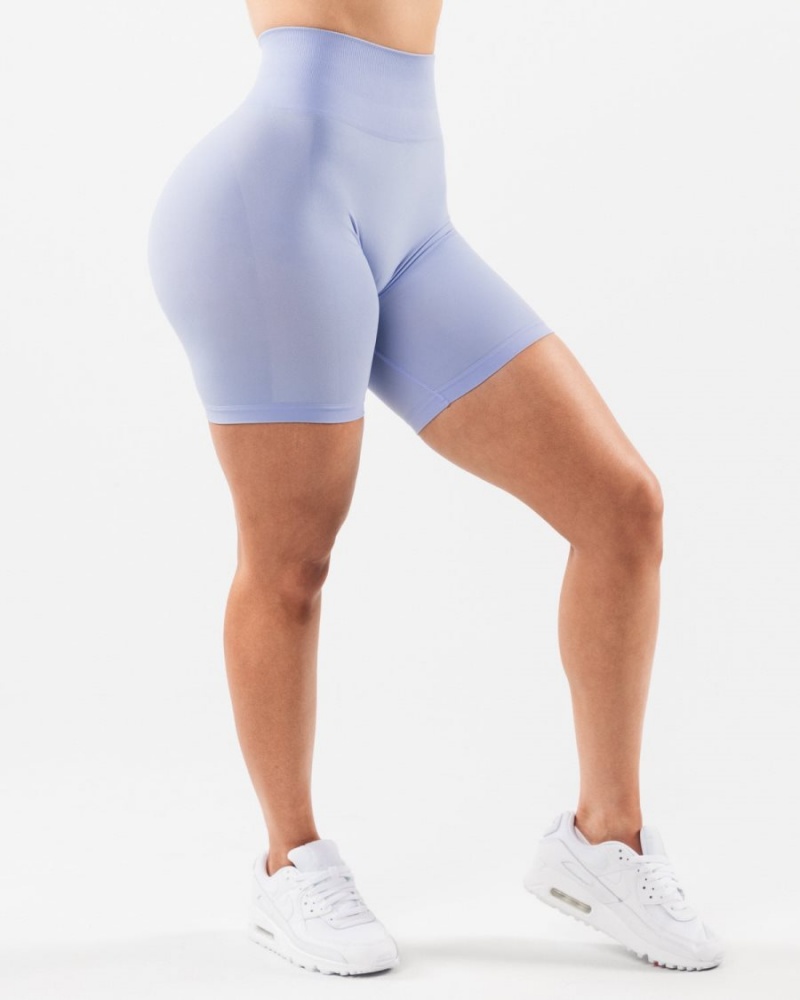 Short Alphalete Amplify Corta 6.5” Bleu Femme | JYG-86038551