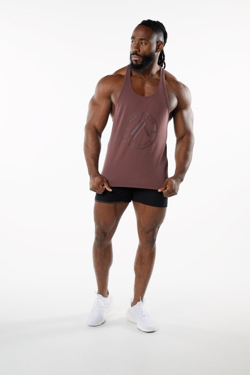 Stringers Alphalete Dynasty Stringer Merlot Homme | JQF-21924926