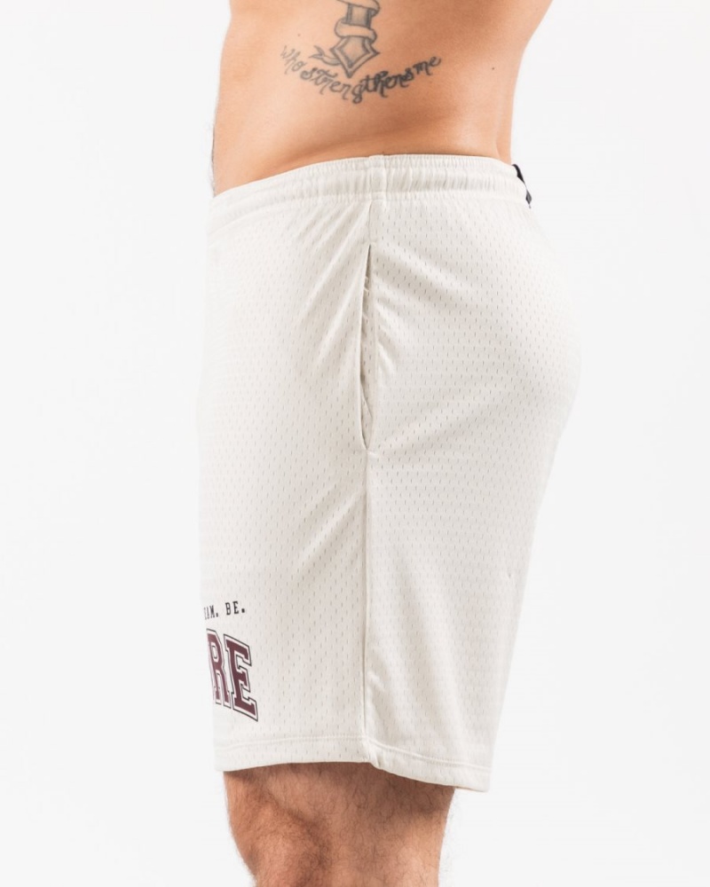 Short Alphalete LDB More Mesh Corta 6" Sea Shell Homme | LOK-04344105