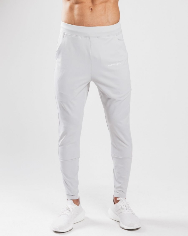 Pantalon Jogging Alphalete Trace Jogger Argent Homme | JJO-94205284