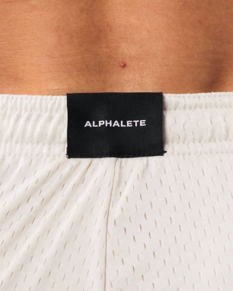 Short Alphalete LDB More Mesh Corta 6" Sea Shell Homme | LOK-04344105