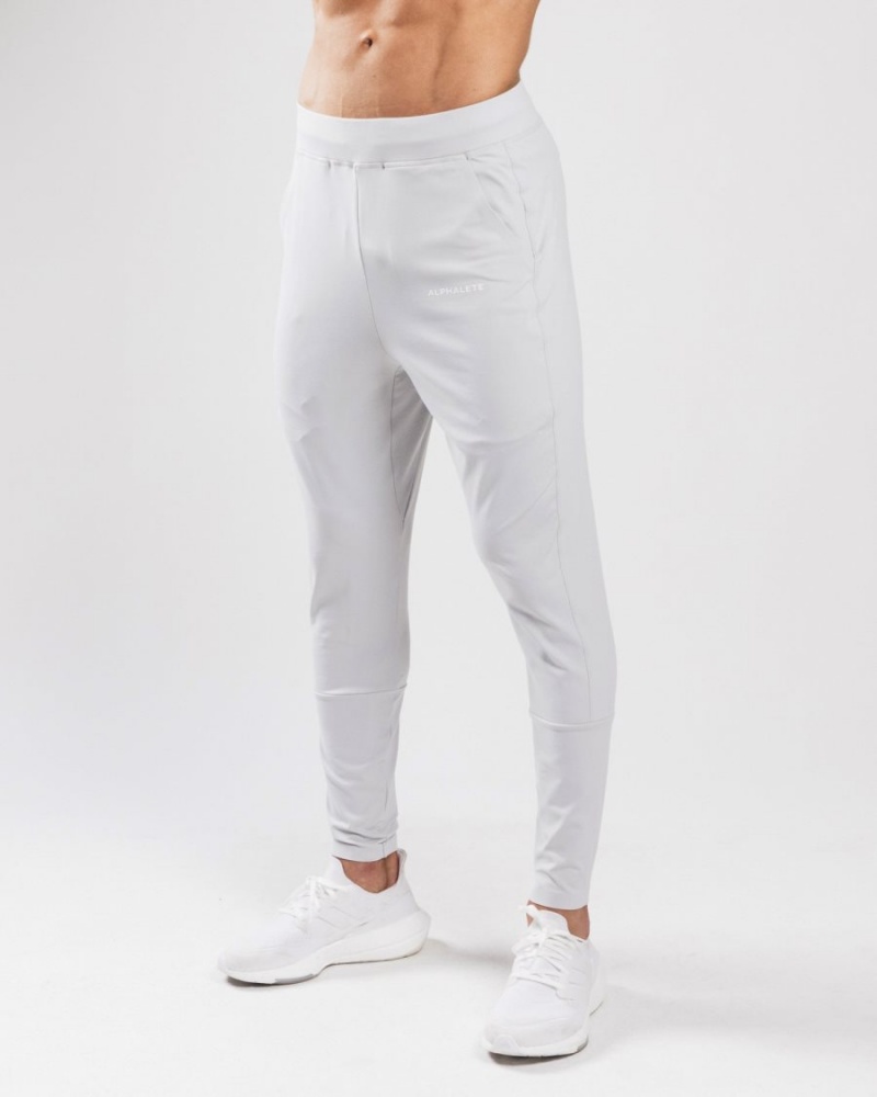 Pantalon Jogging Alphalete Trace Jogger Argent Homme | JJO-94205284