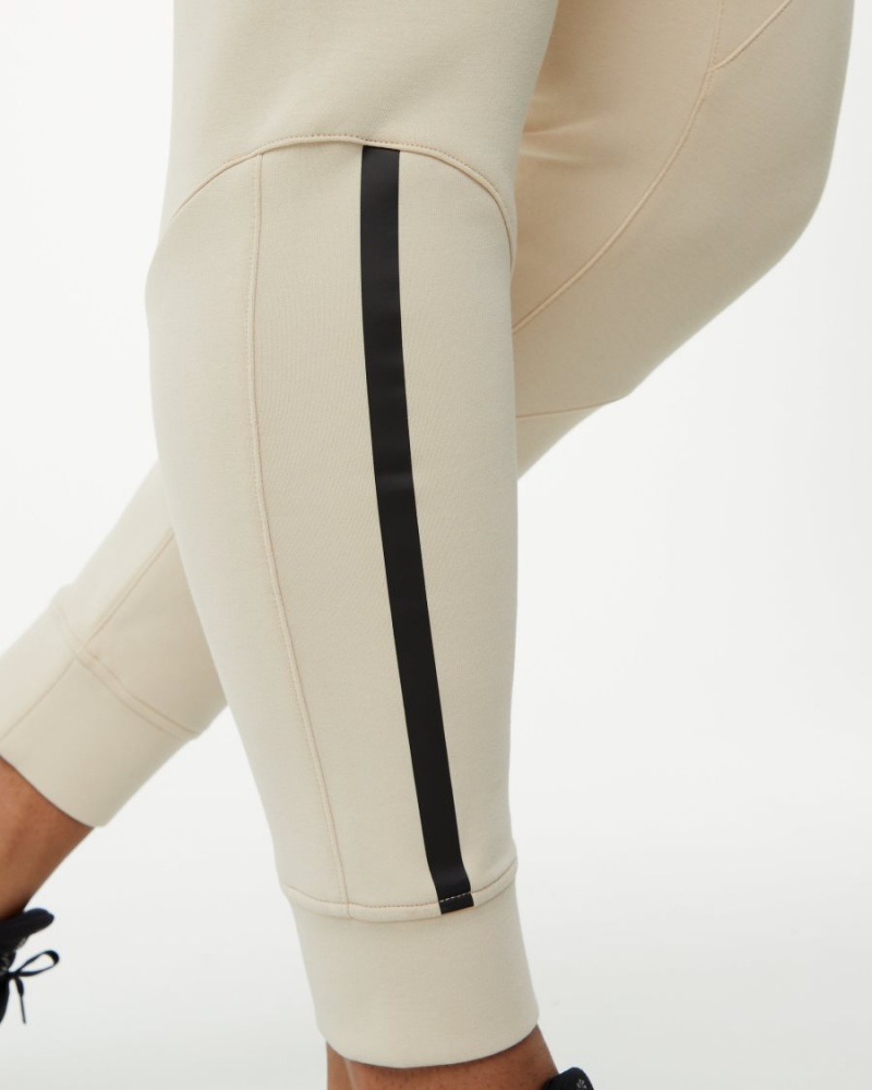 Pantalon Jogging Alphalete ELMTS Cuffed Jogger Vanilla Homme | NYW-77908842