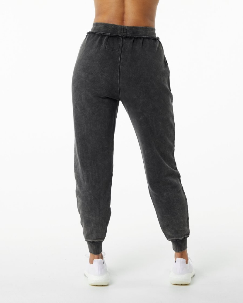 Pantalon Jogging Alphalete Very Terry Jogger Onyx Femme | RGB-45401184