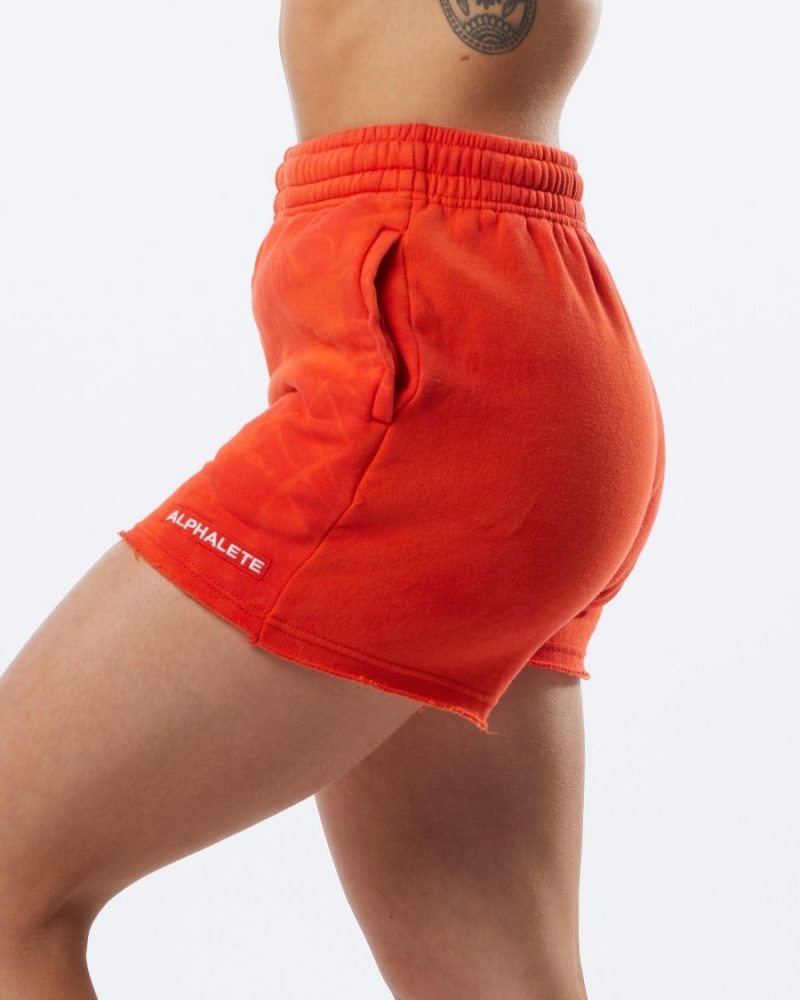 Short Alphalete HCTS Corta 3.5" Strawberry Femme | XTW-59347412